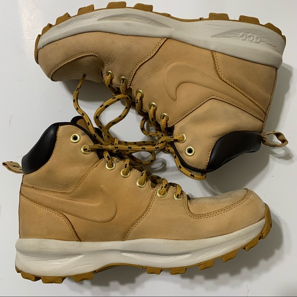 Nike Manoa ACG Leather Haystack Shoes Boots 454350-700 Men’s Size 7 Tan Leather - Picture 4 of 12